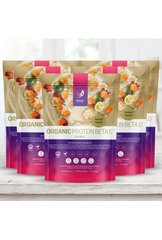 Organic Protein Beta G - discounted pack of 5